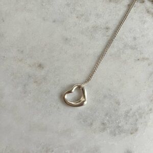 Tiffany & Co. Elsa Peretti Open Heart Pendant in Sterling Silver, 7mm